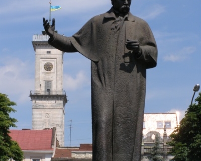 (eng) monument of Taras Shevchenko